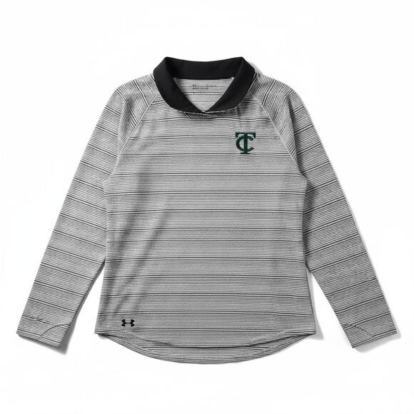 Under Armour Women’s Minnesota Twins Striped Long Sleeve Pullover – XL - Picture 1 of 3